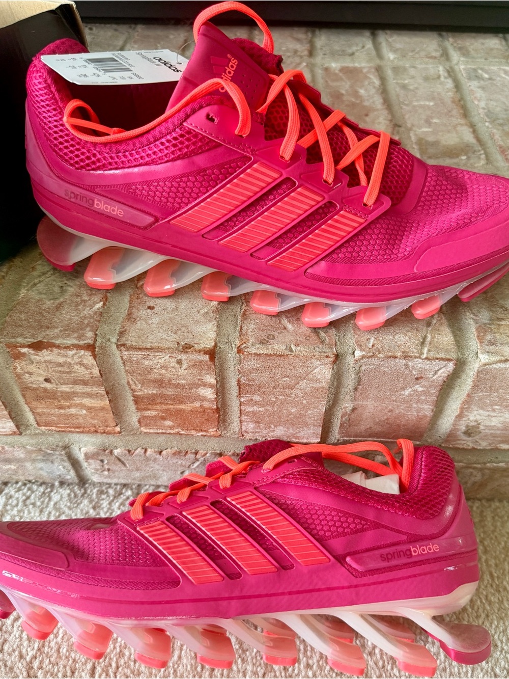 Women's Adidas SpringBlade Performance Running Shoes - Picture 3 of 5